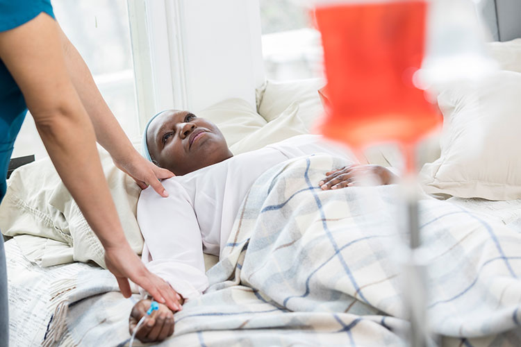 A cancer patient receives compassionate hospice care at a Shreveport, LA skilled nursing facility
